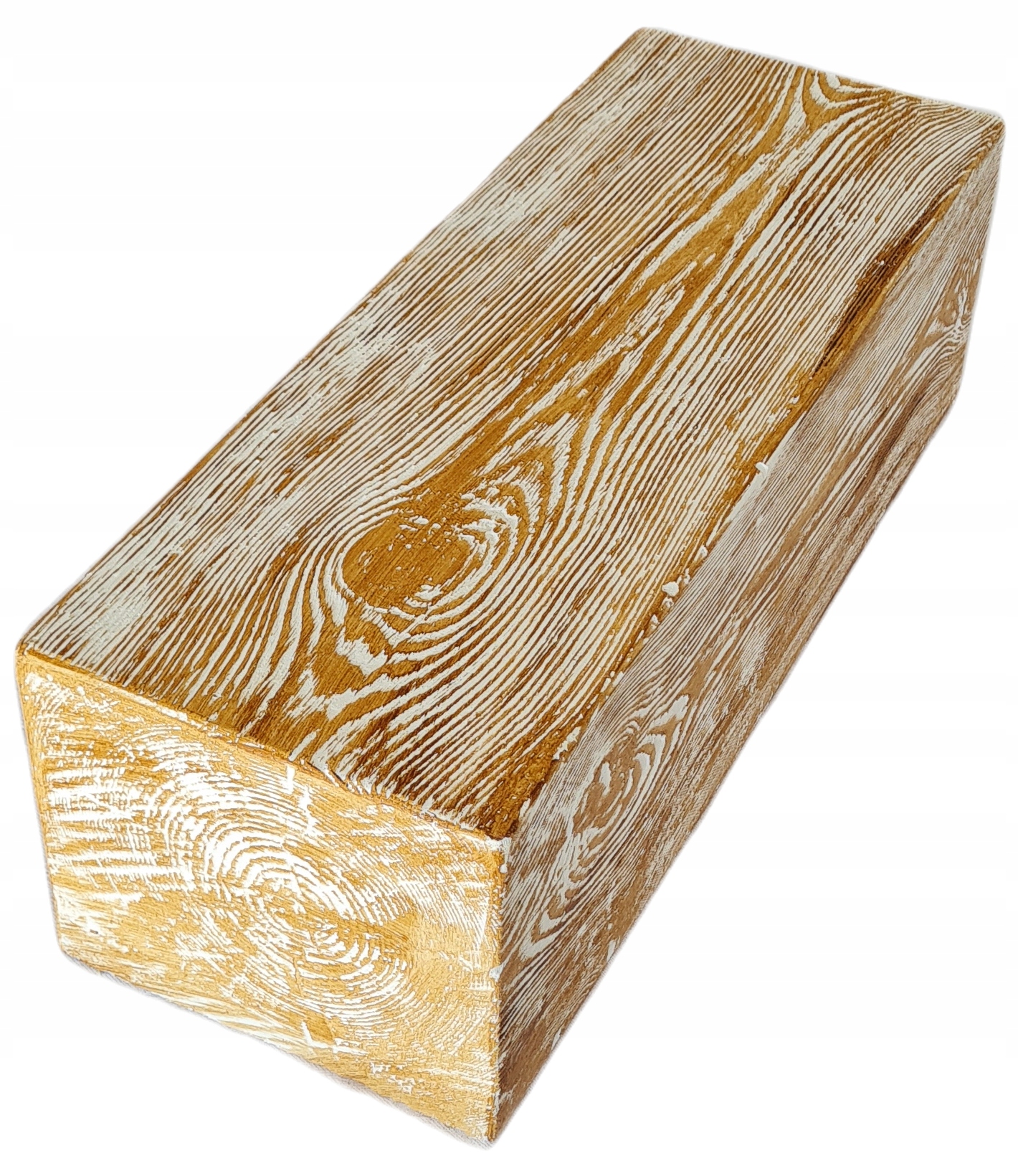 Rustikální nosník Modern, dekorační nosník 19x17 cm x 2 m patina hnědá