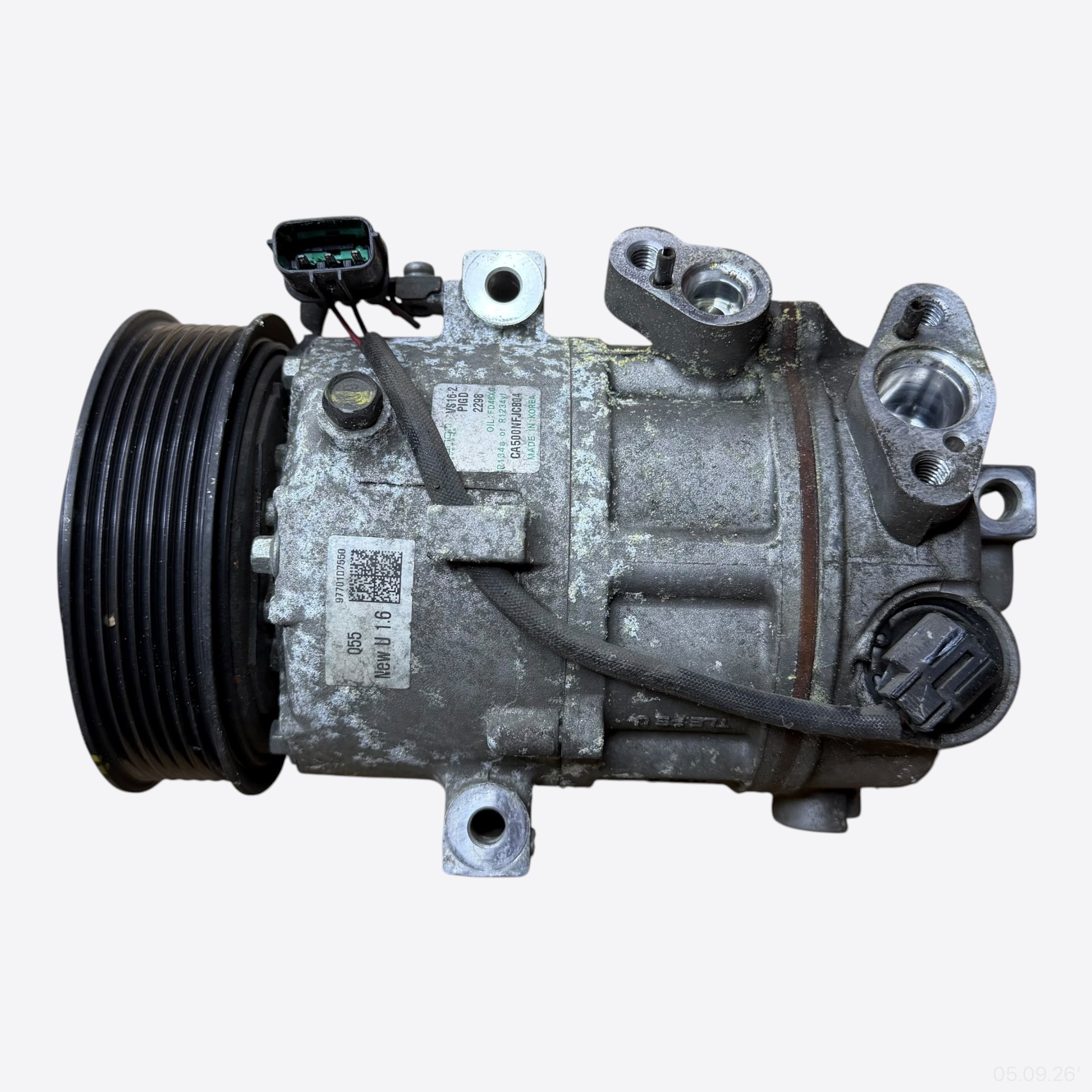 compressor compressor; pump of the air conditioning HYUNDAI TUCSON II 1.6 CRDI