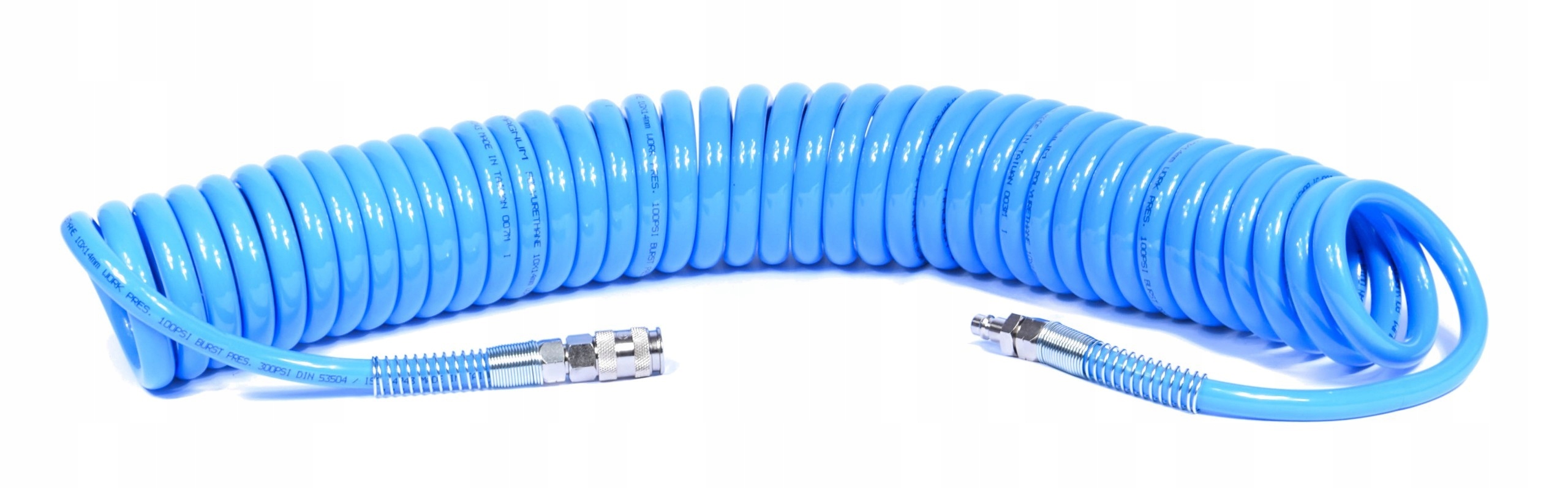 

Wąż Przewód Spiralny Pneumatyczny Pu 14x10mm 10m