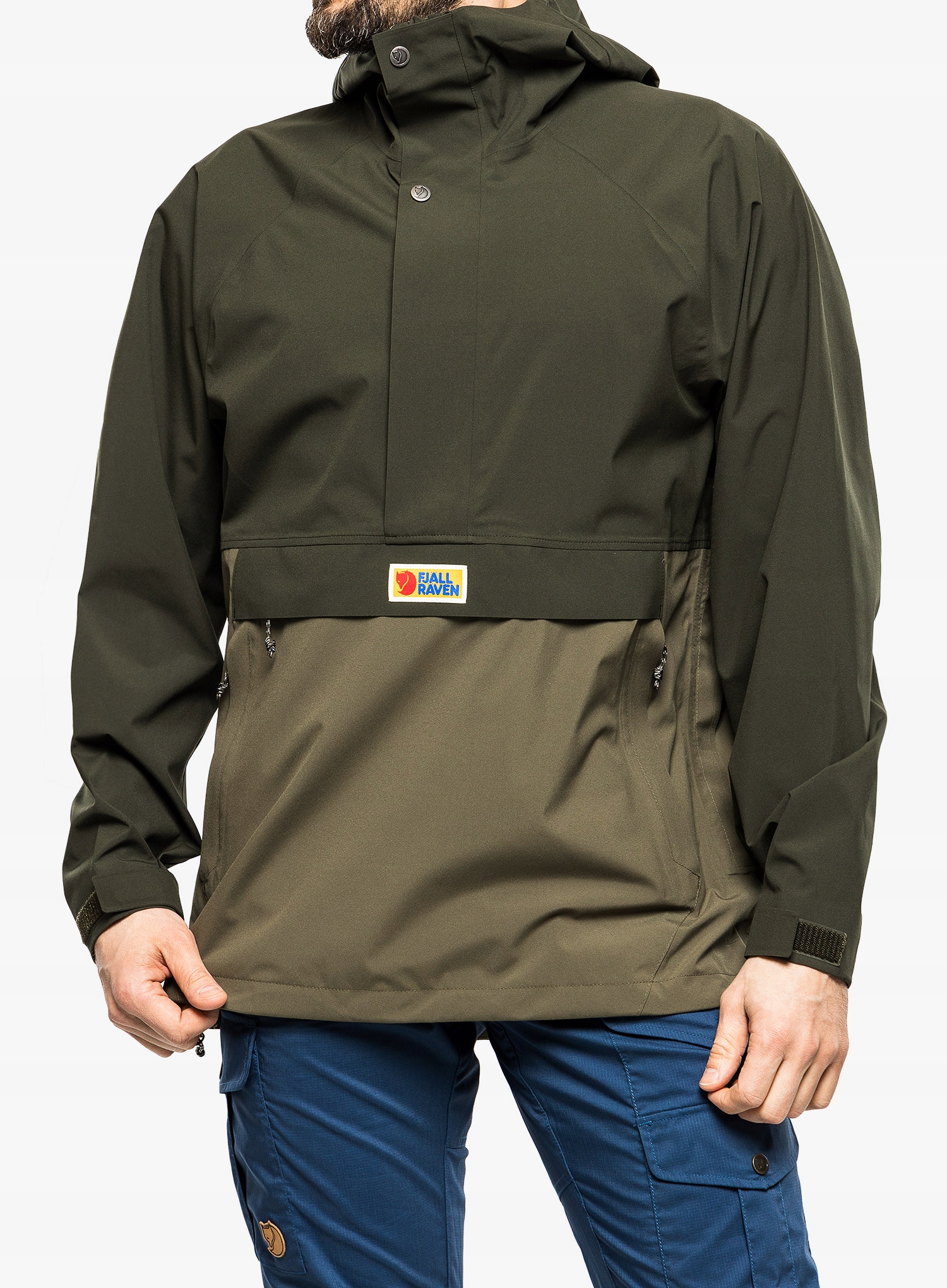 Dešťová bunda Fjallraven Vardag Hydratic Anorak deep forest/lau