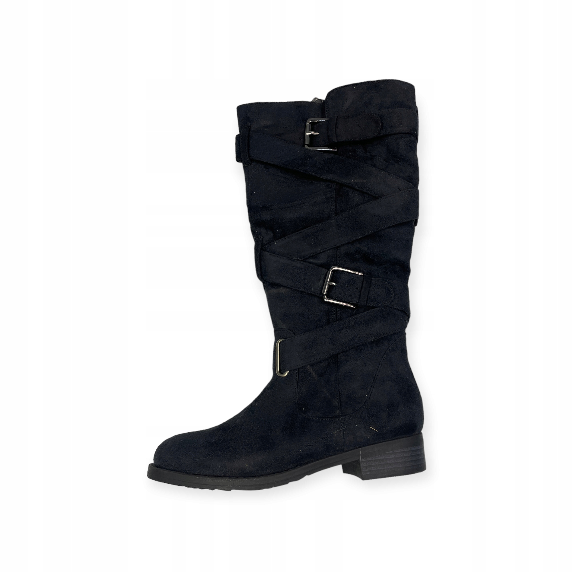 Černé dámské ploché kozačky Two Lips 36