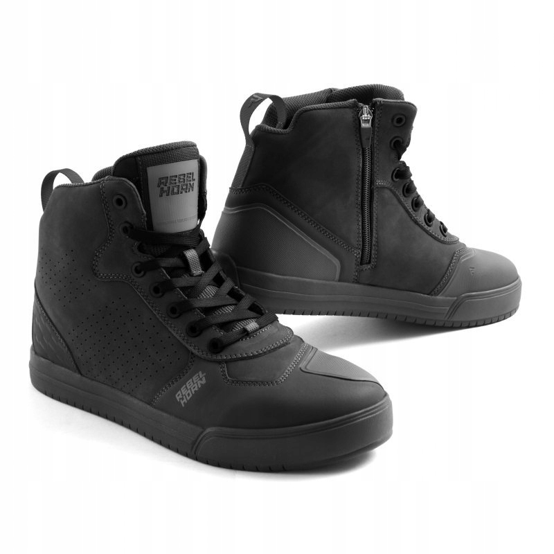 Motocyklové Topánky Rebelhorn Spike Black 48