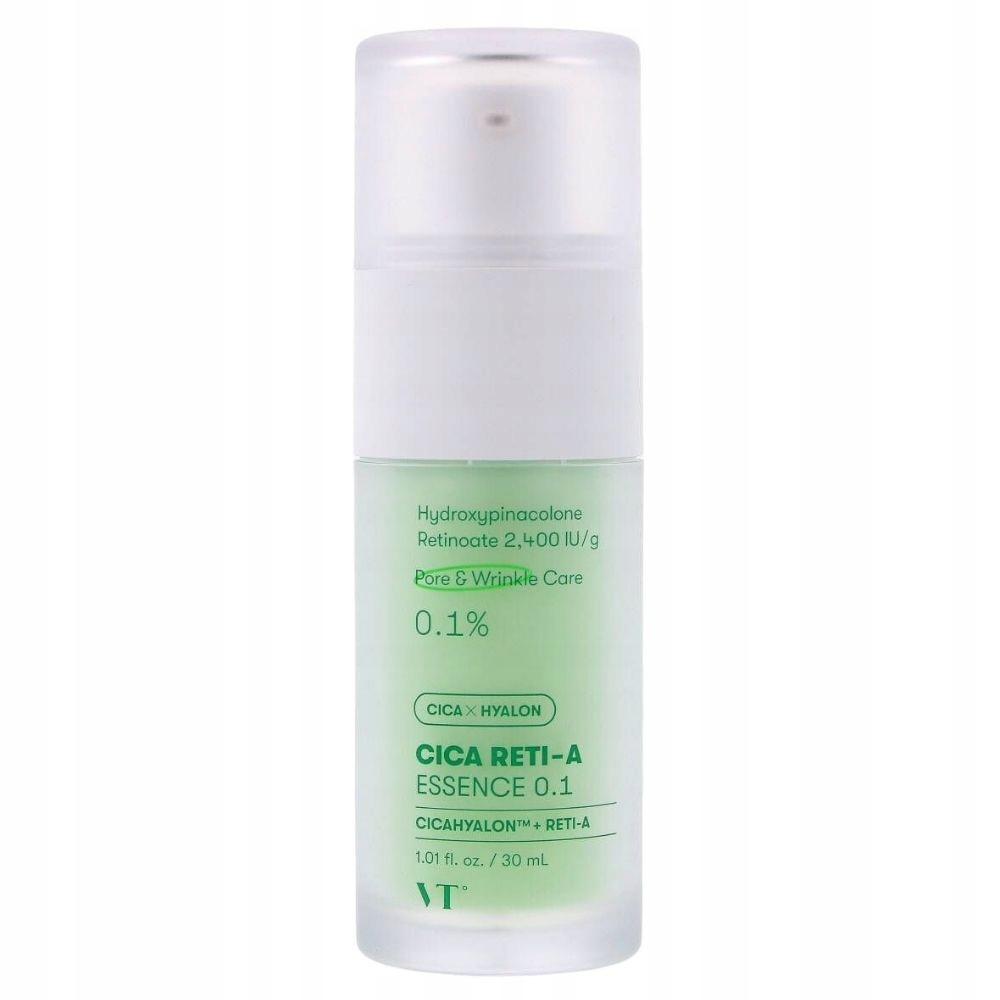 Vt Cosmetics Cica RetaA Essence podporuje obnovu pokožky 30 ml
