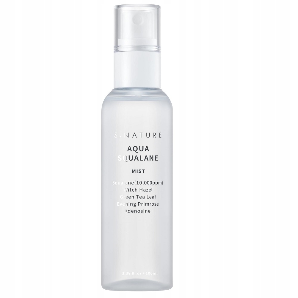 S.nature Aqua Squalane Mist hydratační pleťová mlha 100 ml