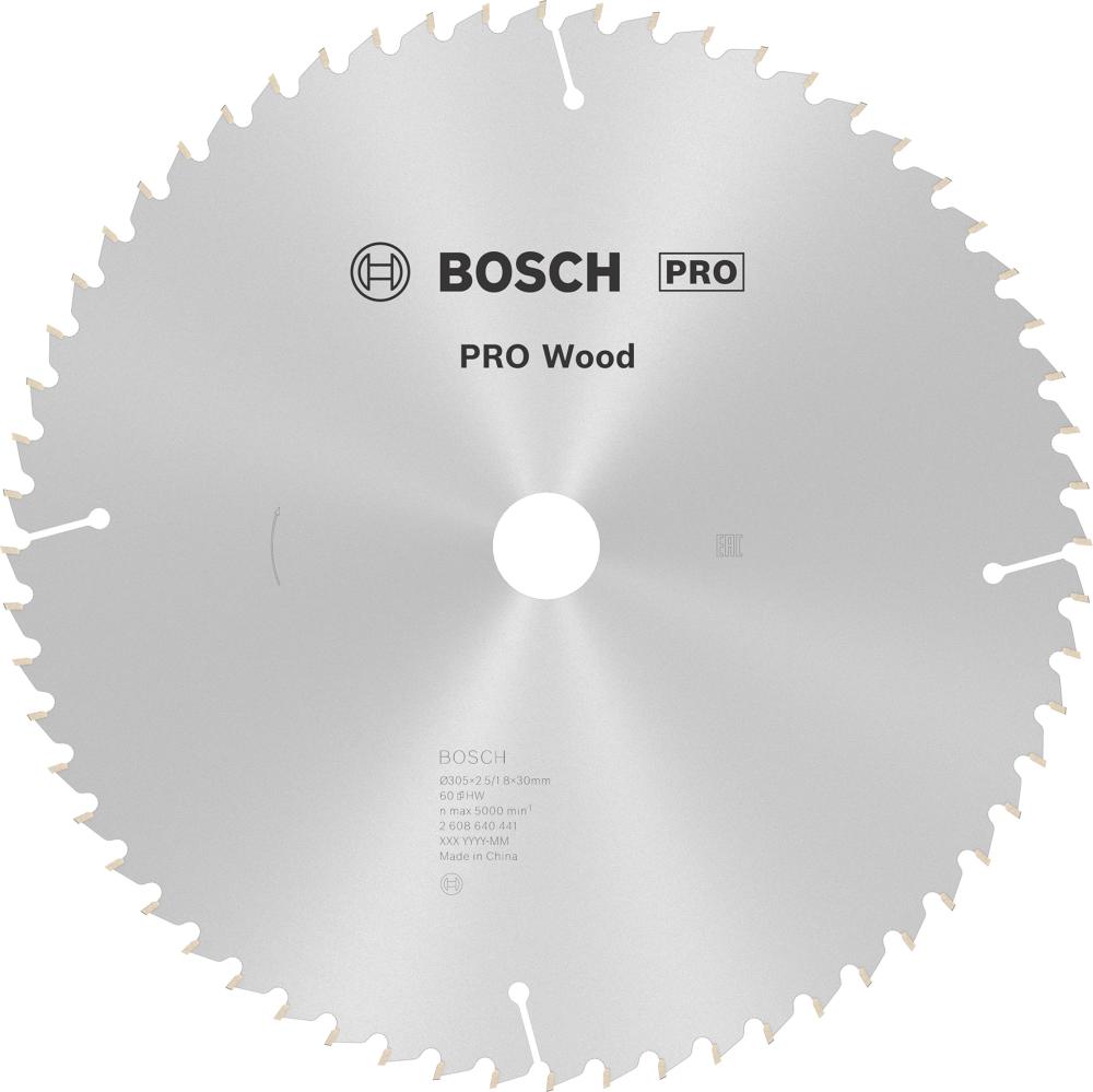 Hm kotouč pro pokosové pily 305x2,5/1,8x30 mm 96Z Optiline Wood Bosch