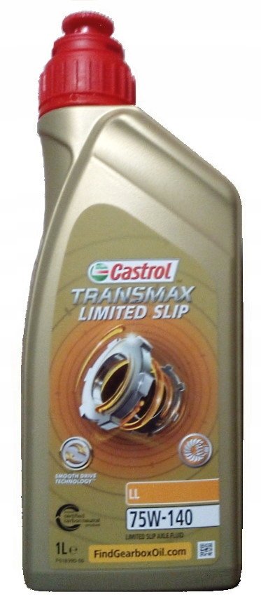 PREVODOVÝ OLEJ CASTROL 75W-140 TRANSMAX LIMITED SLIP LL 1L