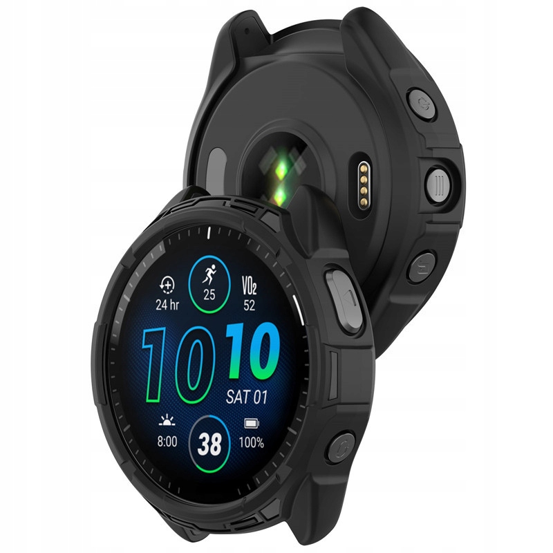 Etui Silikonowe Ochronne do Garmin Forerunner 965 EAN (GTIN) 5058196330369