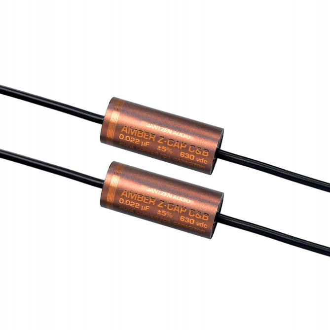 Fóliový kondenzátor 0,022uF 630V Amber Z-Cap C&b Jantzen vybraný pár