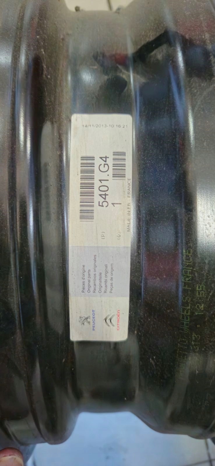 Oceľové disky Peugeot Oe 206 5.5" x 14" 4x108 Et 34