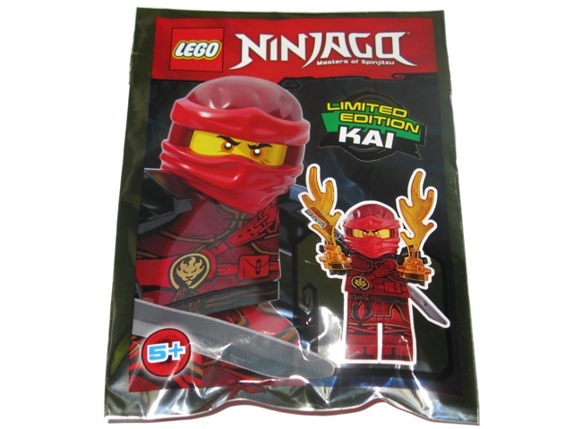 Nový Lego Ninjago Kai Polybag 891729 Sáček Minifigurka unikát