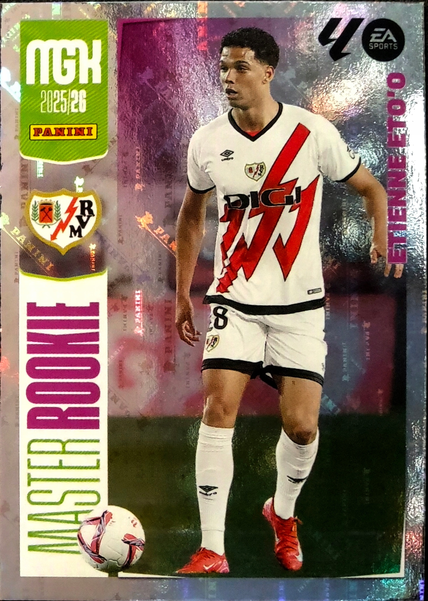 Panini Megacracks 2025-2026 Master Rookie 409 Etienne Eto'o Rayo Vallecano