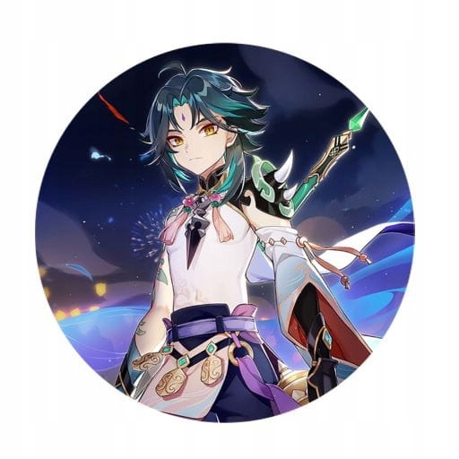 Przypinka Genshin Impact Xiao wzór3