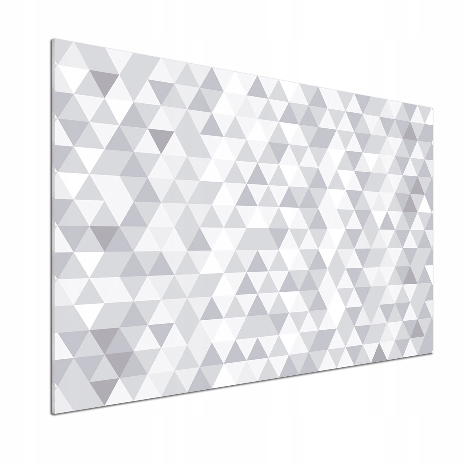 Panel do kuchyně Šedé trojúhelníky 100 x 70 cm Lepidlo