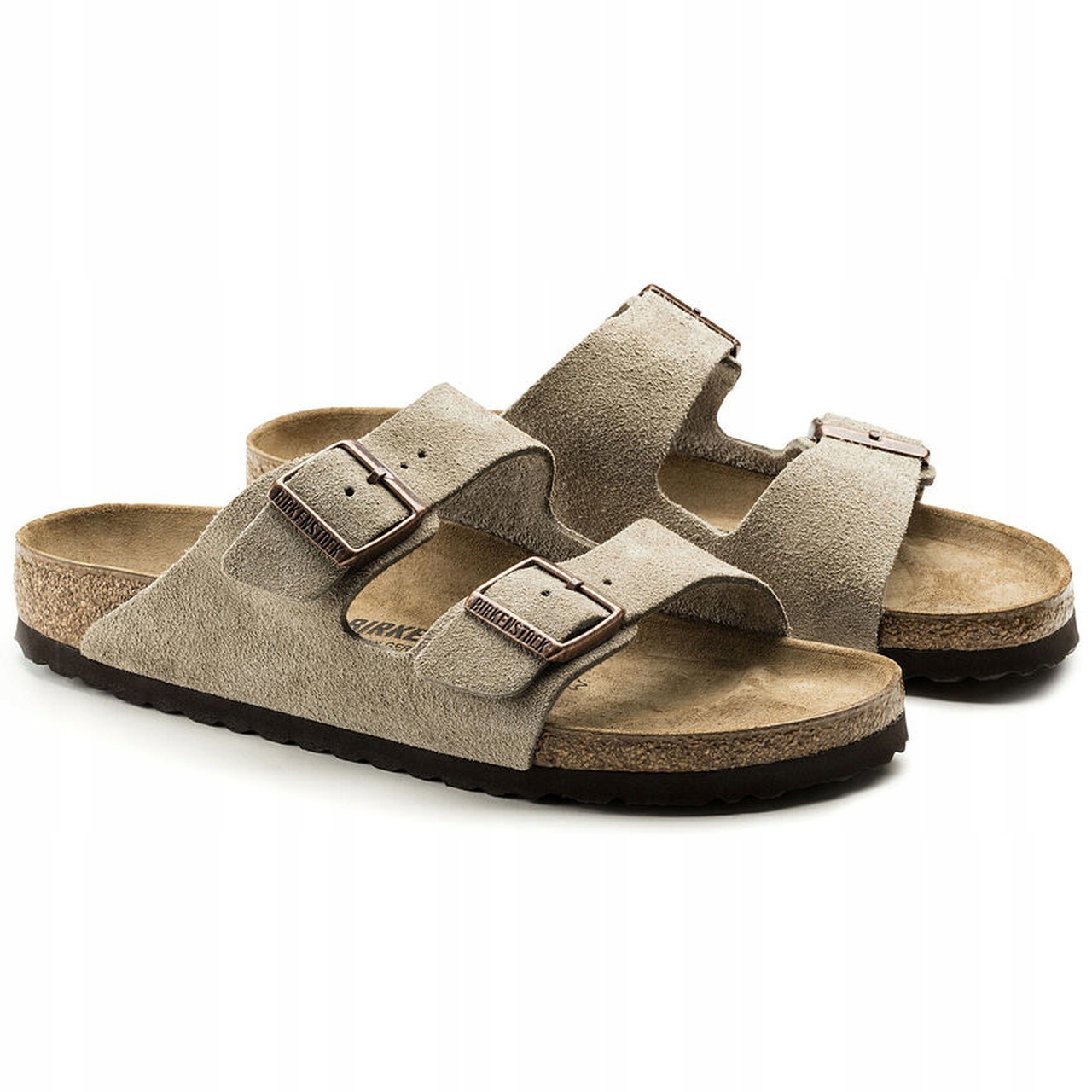 Birkenstock Nazouváky Arizona Bs Taupe Velikost 38 Nové