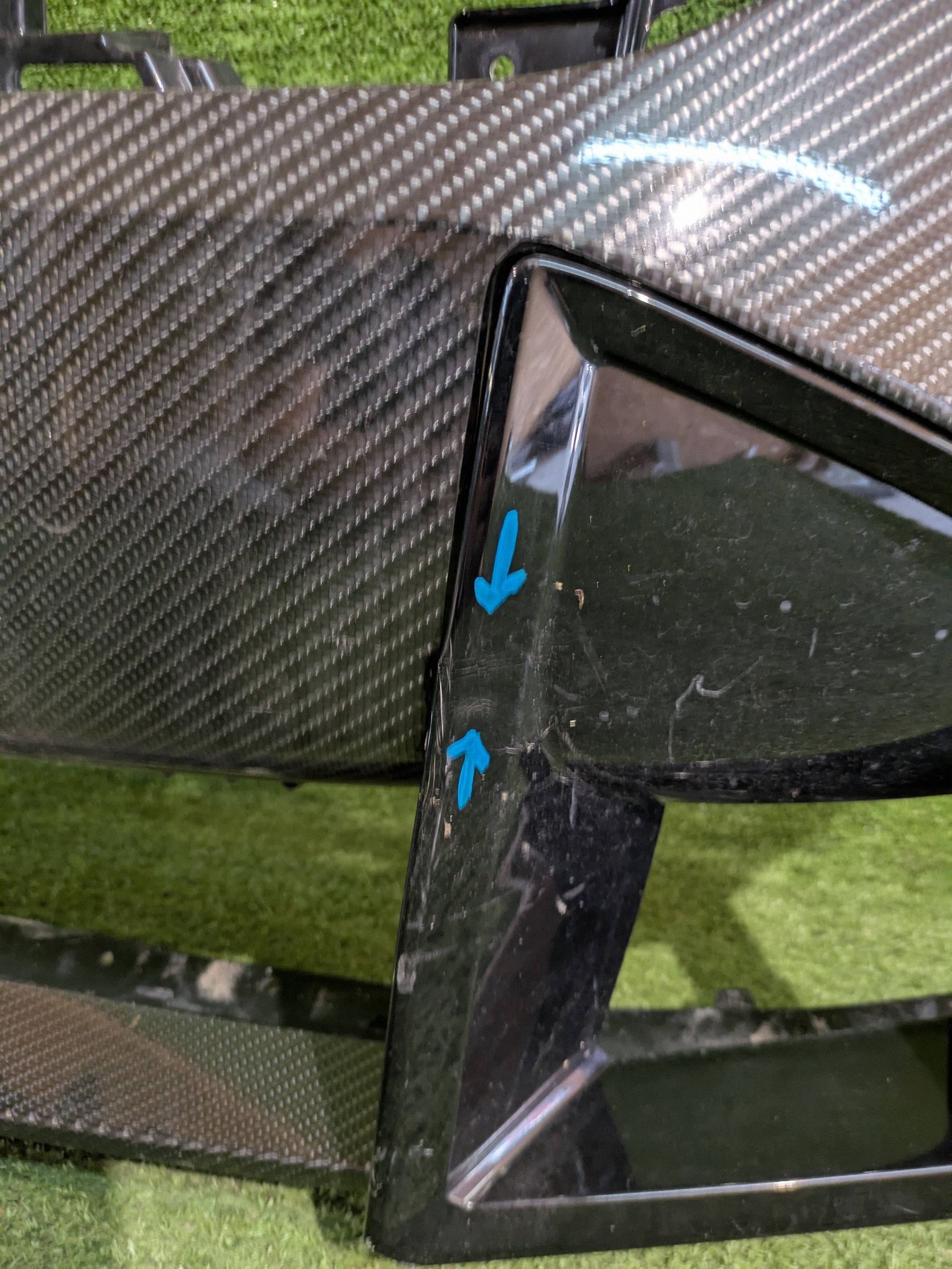 front bumper front BMW XM G09 22- NR.Z9546