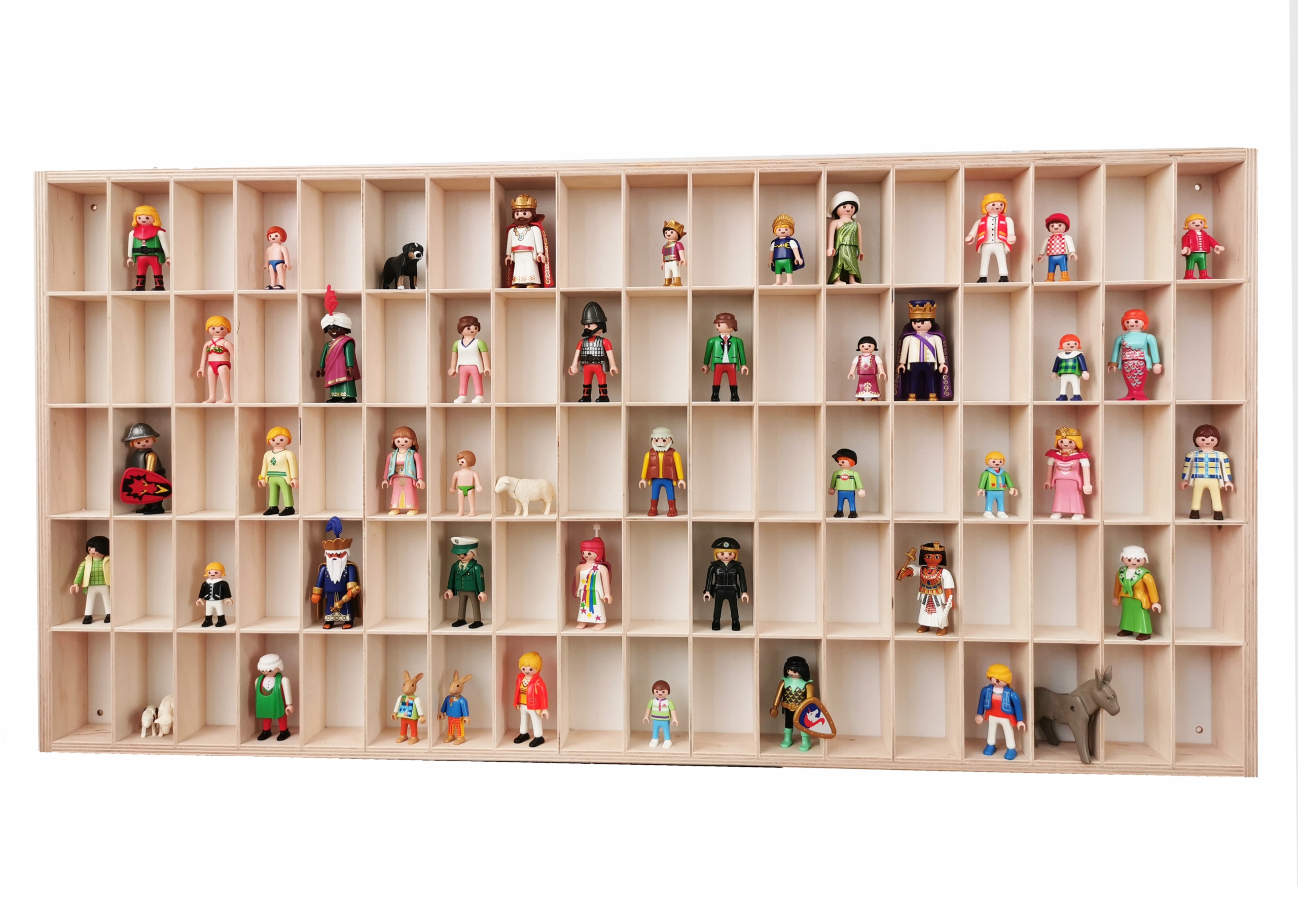 

Półka na figurki Playmobil- Ekspozytor na kolekcje