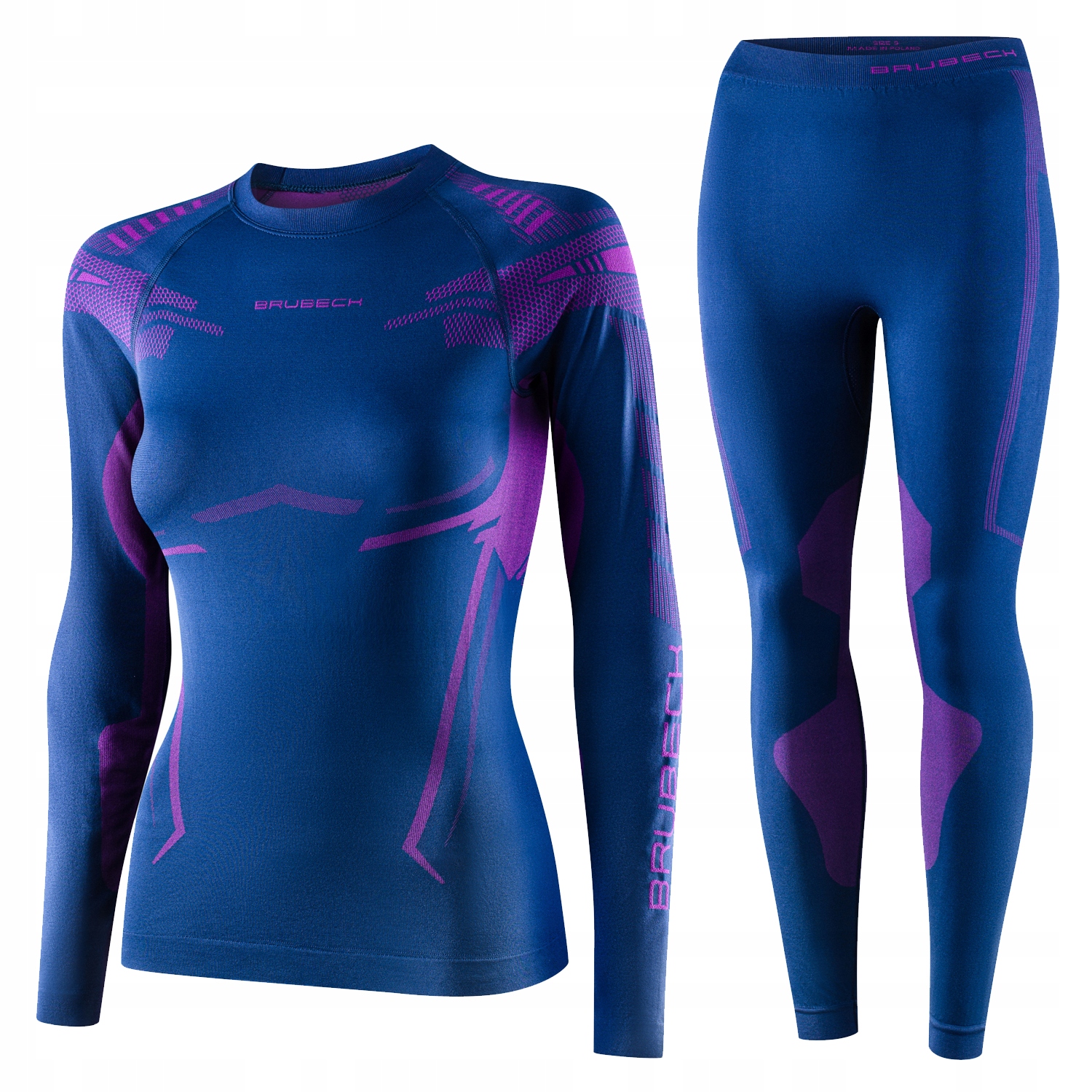 Bluza Spodnie Sportowe Termoaktywne Brubeck Dry