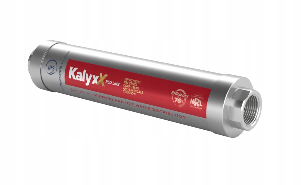 Quadron Kalyxx Ips Red Line G 3/4" Úprava filtra teplej vody, cirkulácia