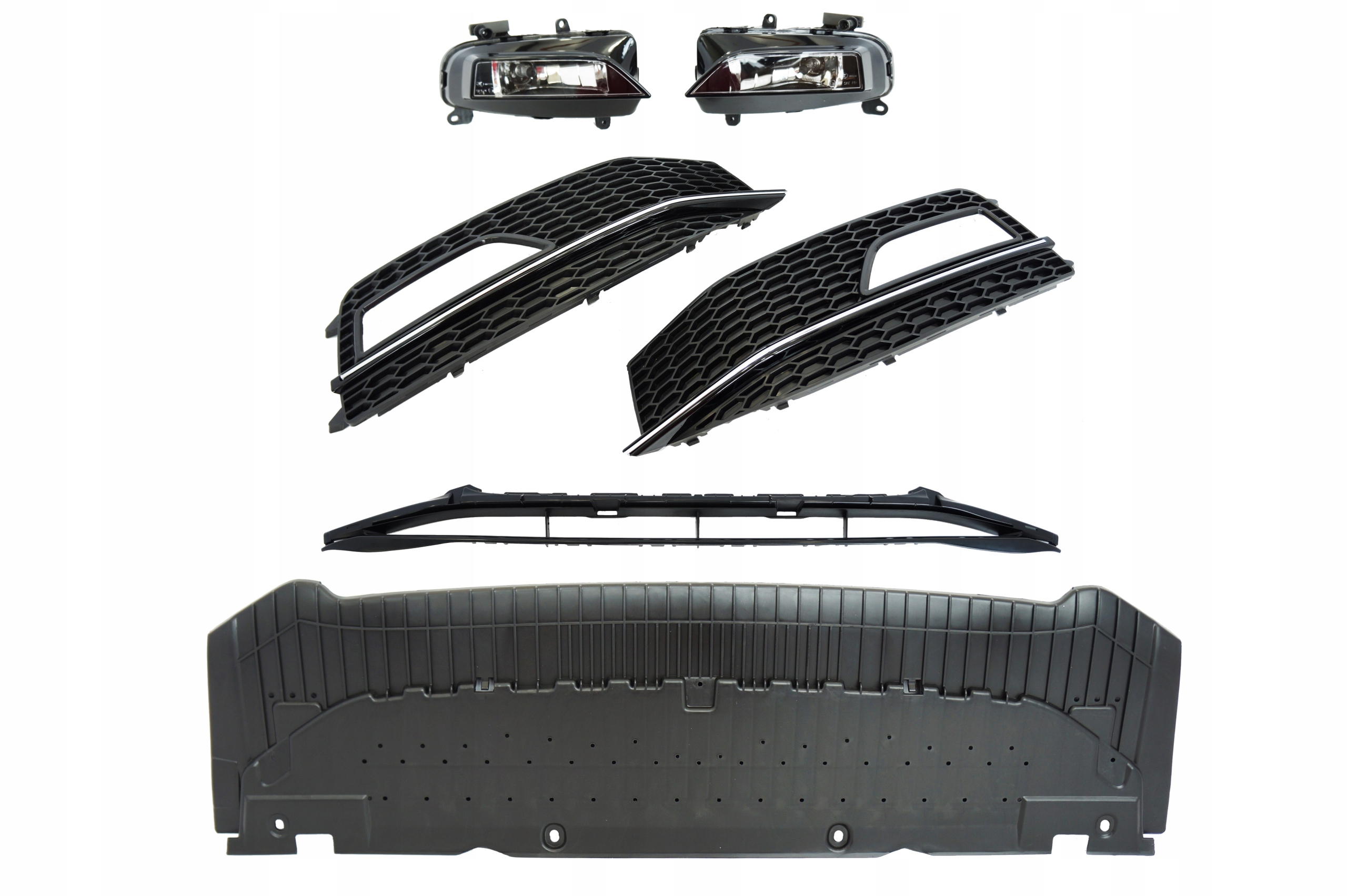 AUDI A4 B8 8K0 LIFT KRATKA ZAŚLEPKA ZDERZAKA PRAWA S-LINE 2011-2015 Producent części Inny