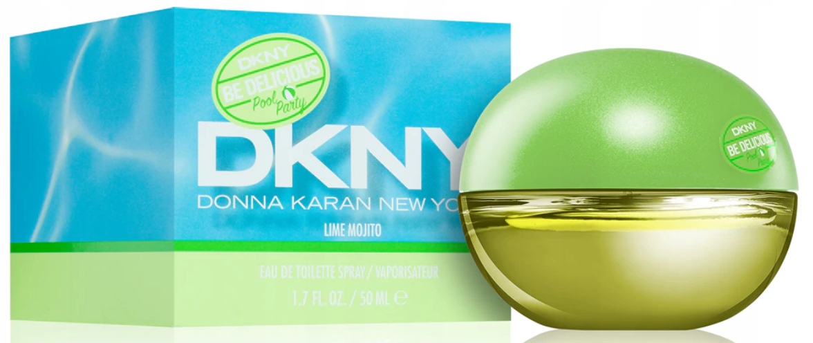 Dkny Be Delicious Pool Party Lime Mojito Edt W 50ml Toaletní voda pro ženy (originálně balená ve fólie)