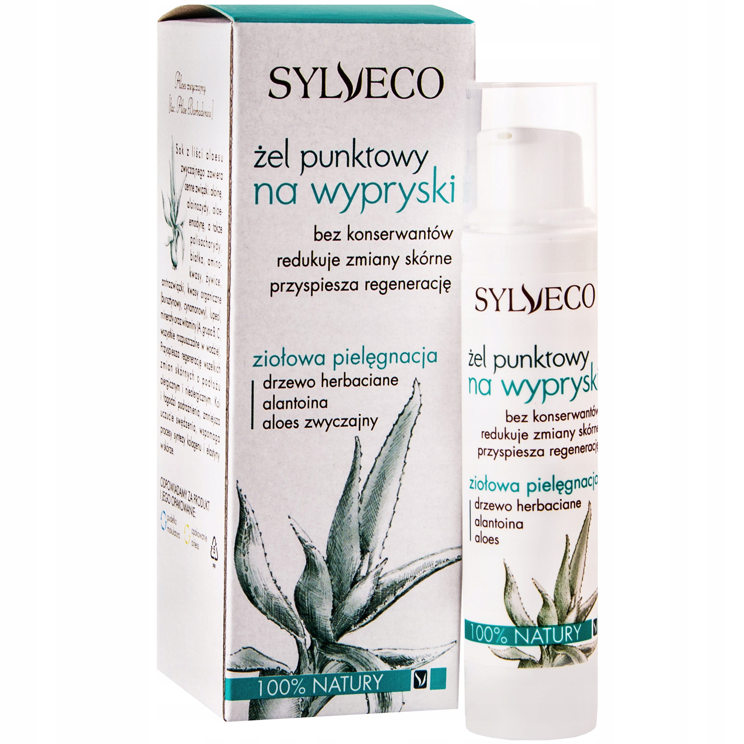 

Sylveco żel na wypryski łagodzący z pantenolem