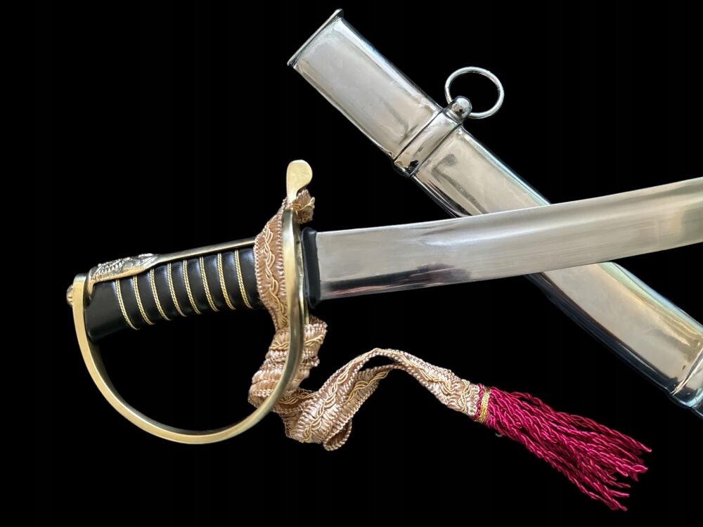 Polská šavle Kavalerská šavle Wz 1917 Radziwiłłówka s pouzdrem Hladká