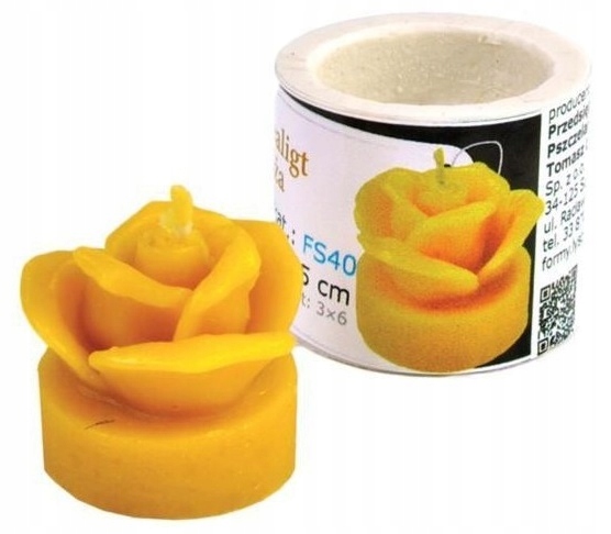 

Forma do świec z wosku Tealight róża FS40