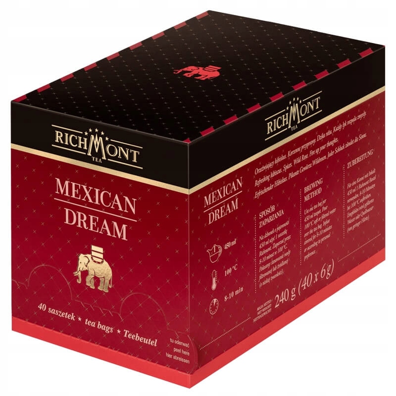 Richmont Mexican Dream 40x6g owocowa herbatka z przyprawami korzennymi