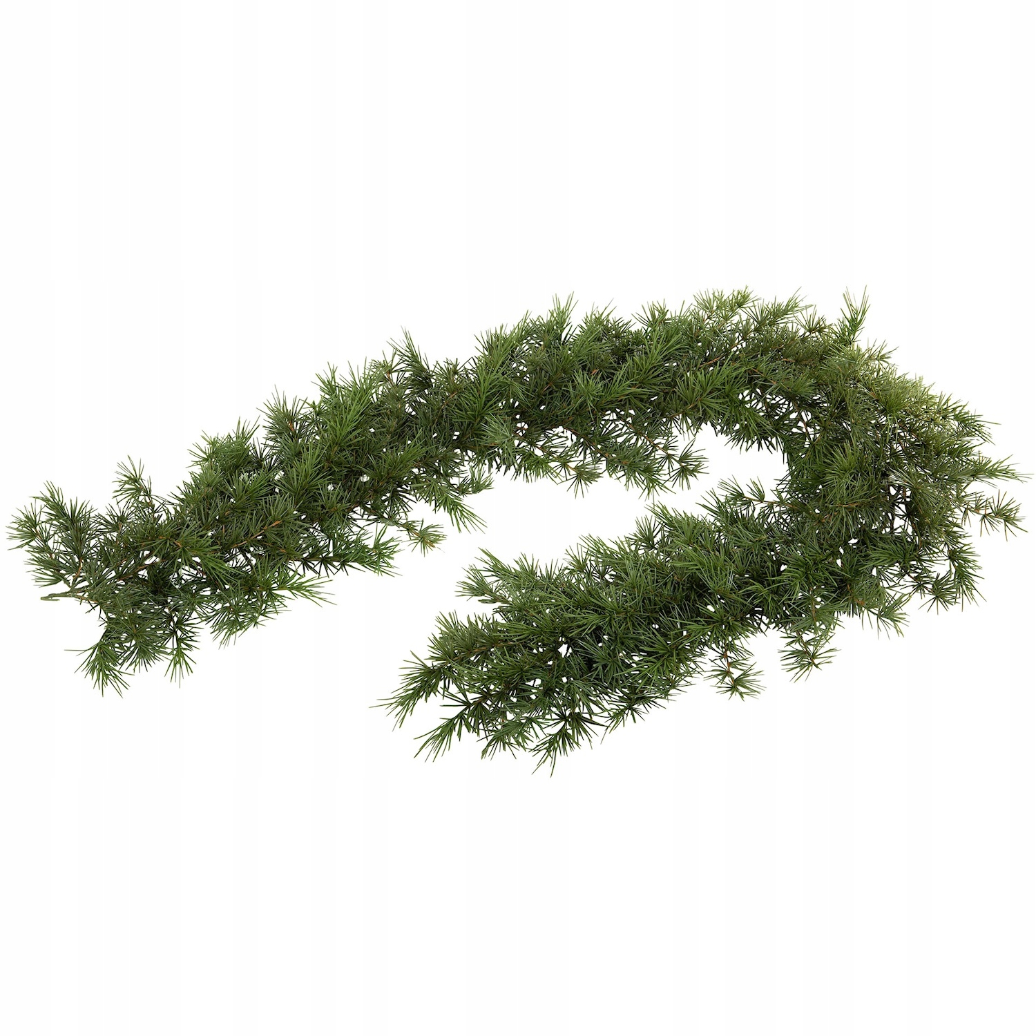 Umělý Smrk Vánoční Girlanda Jako Živá Dlouhá 2 M Hustá Na Okno Schody