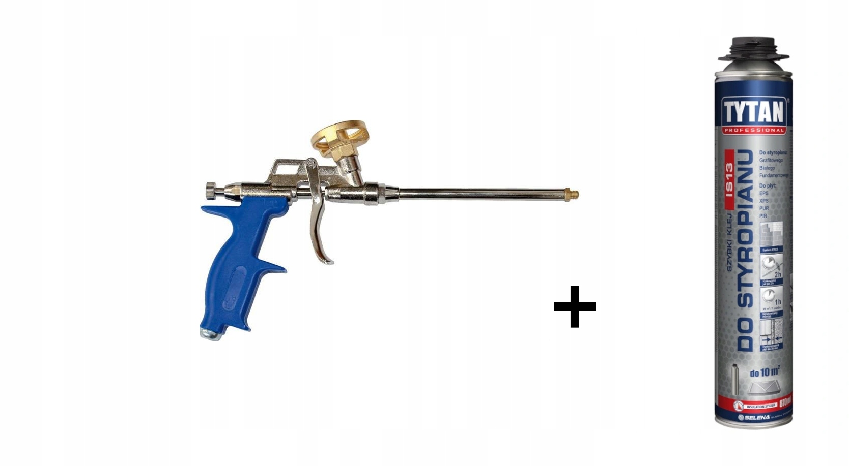 Szybki klej do styropianu TYTAN IS 13 + pistolet EAN (GTIN) 5902120021550