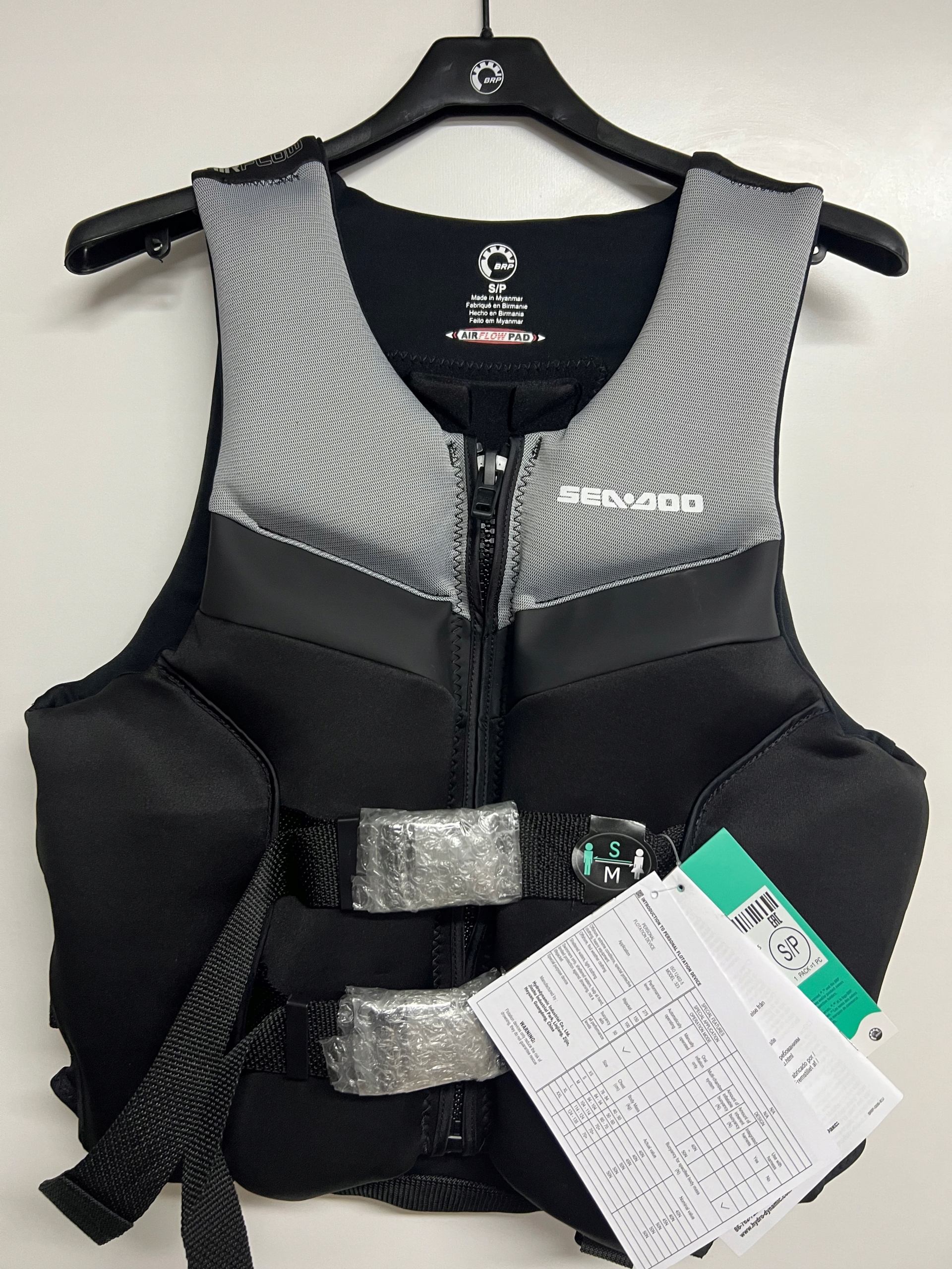 Kapok neoprenowy Sea-Doo Airflow Black rozm. S