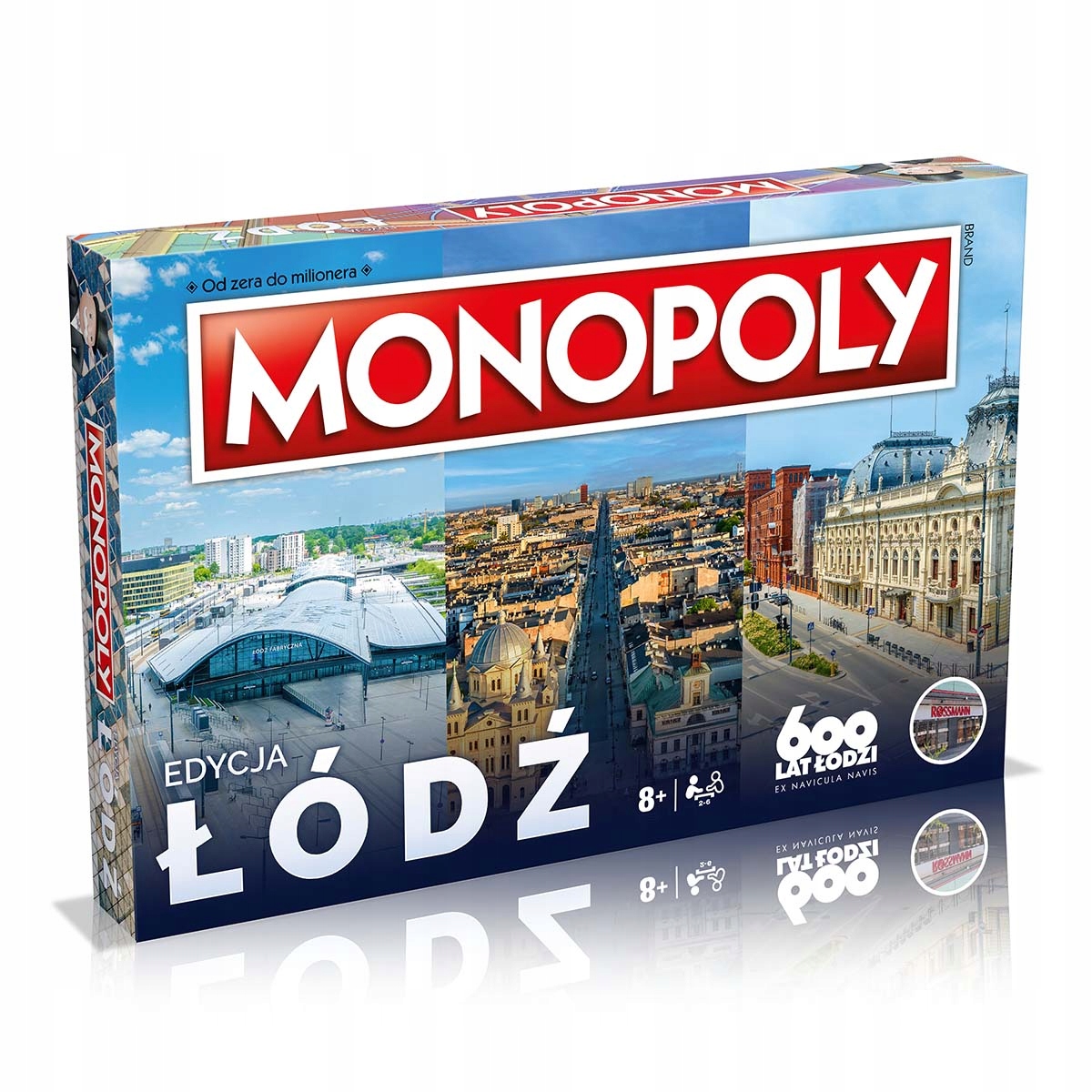 GRA PLANSZOWA MONOPOLY MIASTO ŁÓDŹ
