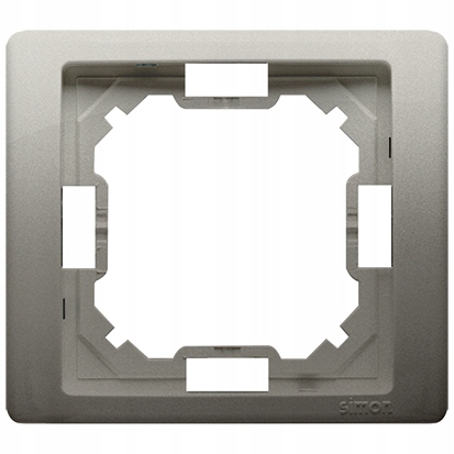 Simon Basic Neos Ramka 1-krotna satynowy BMRC1/29