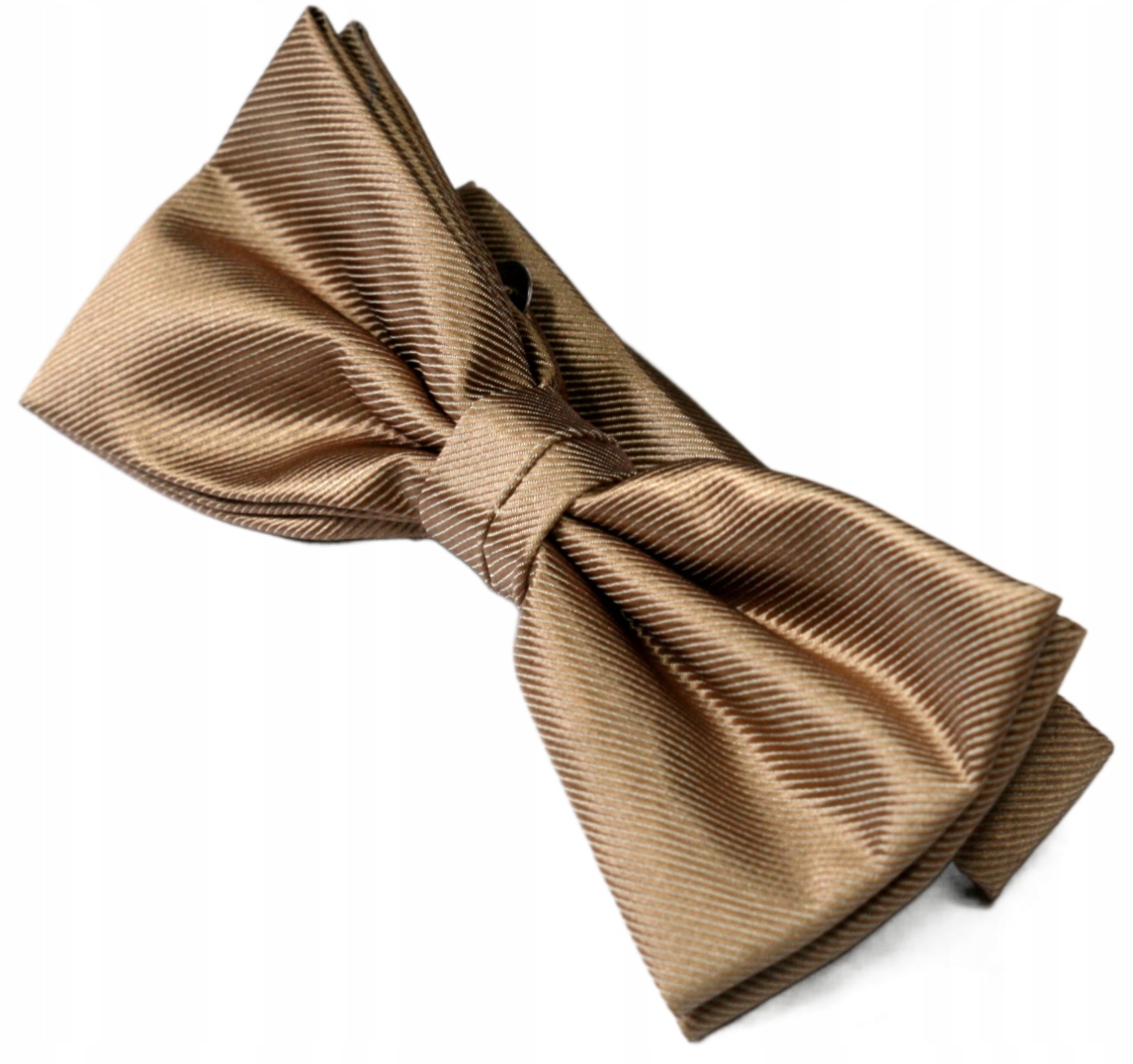 Muszka matowa perłowa beżowa ecru 300 wzorów Kolor beżowy