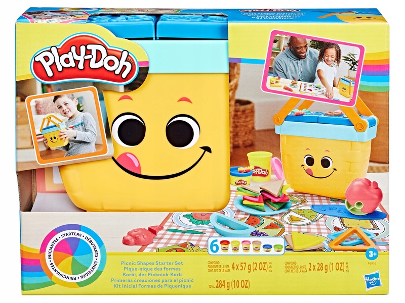

Ciastolina Play-doh Piknik i nauka kształtów