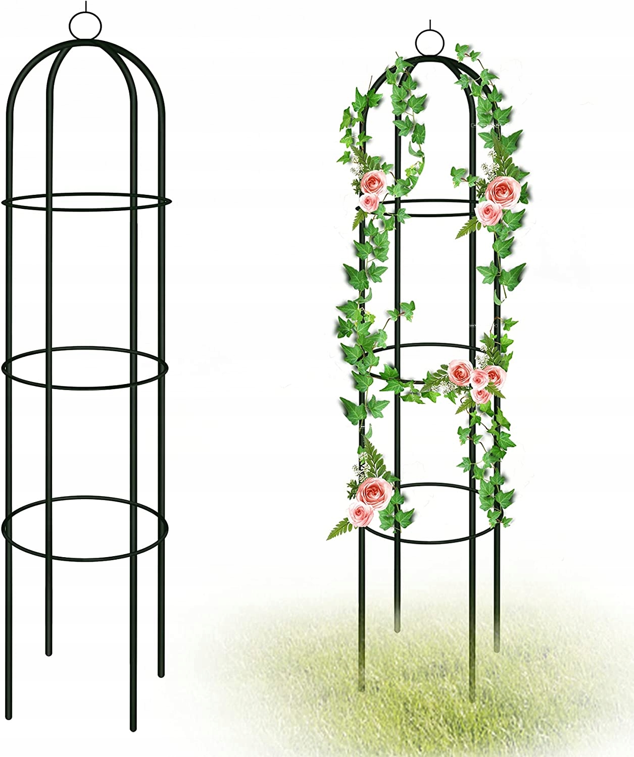 

2× Pergola Ogrodowa Kolumna Słup Na Kwiaty Róże