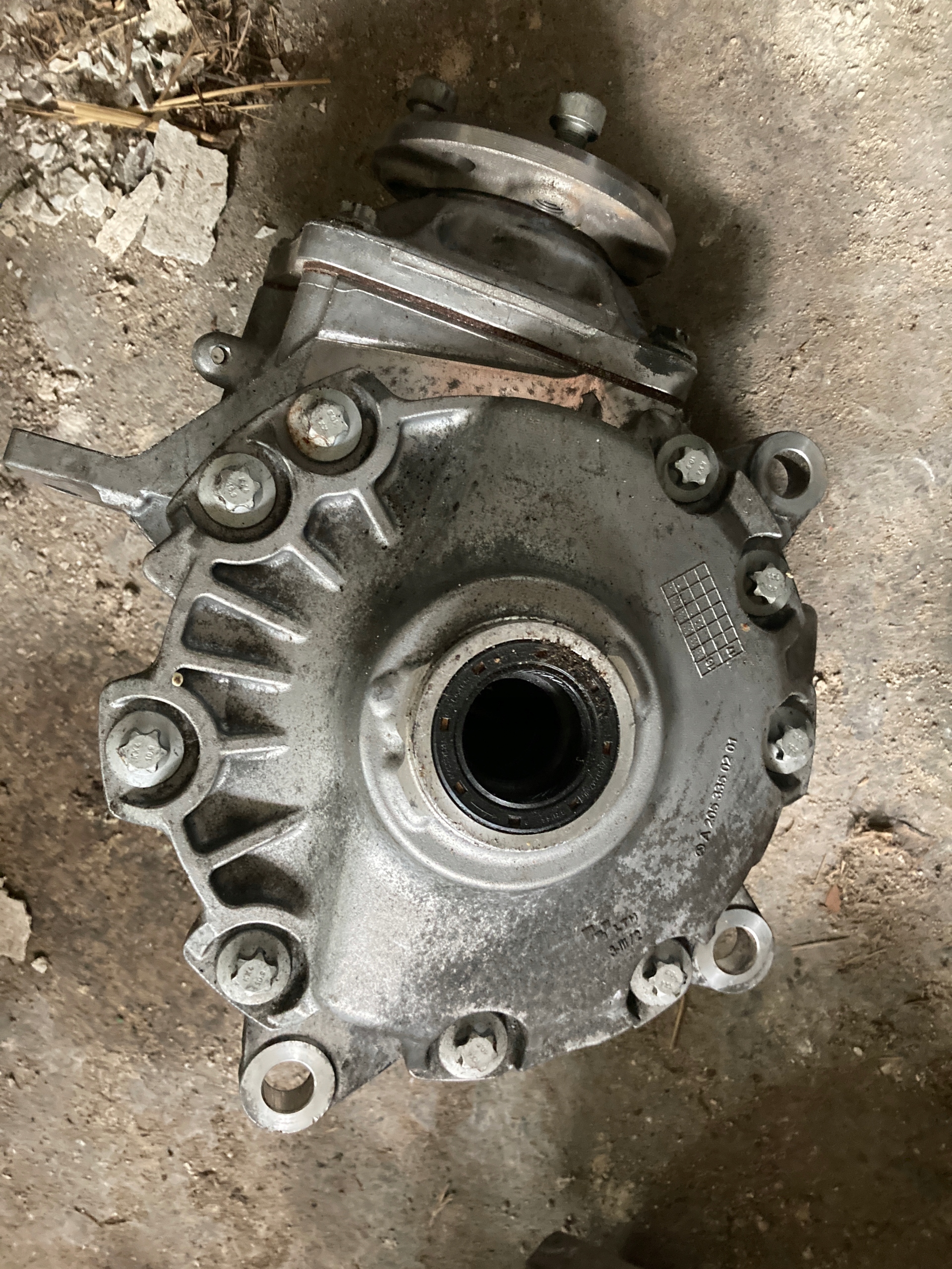 2053304107 - W205 W213 W253 мост дифференциал редуктор передний