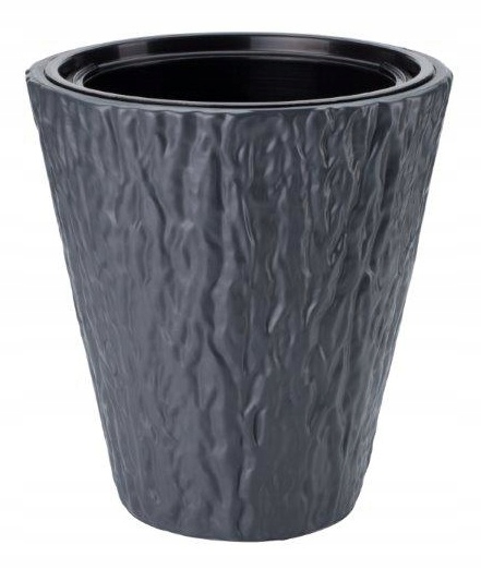 

Doniczka Kora fi 30 antracyt Wkład Form-Plastic