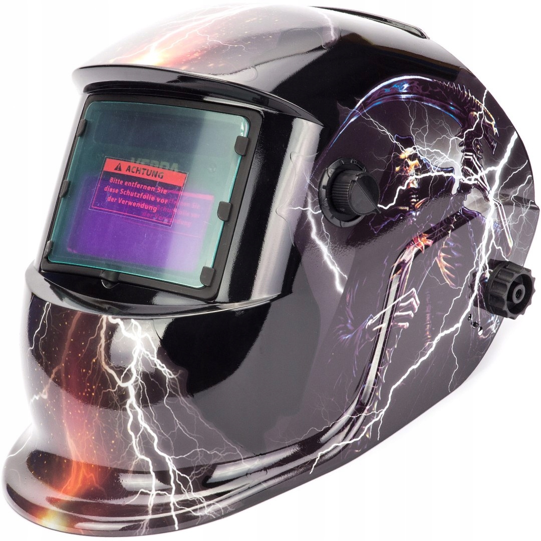 AUTOMATYCZNA MASKA SPAWALNICZA PRZYŁBICA SAMOŚCIEMNIAJĄCA FILTR DO SPAWANIA EAN (GTIN) 5902143912903