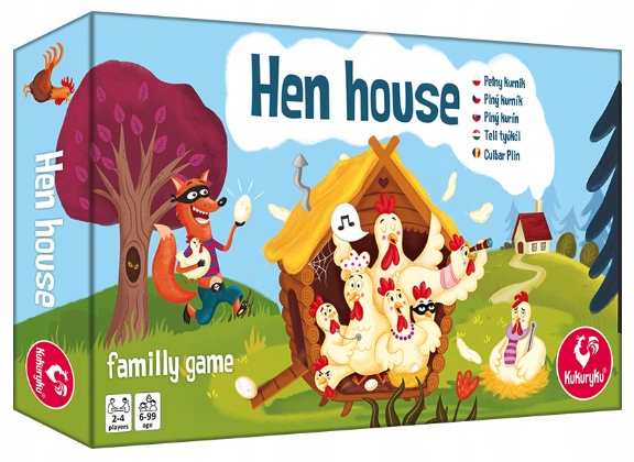 Kukuryku Hen House gra rodzinna