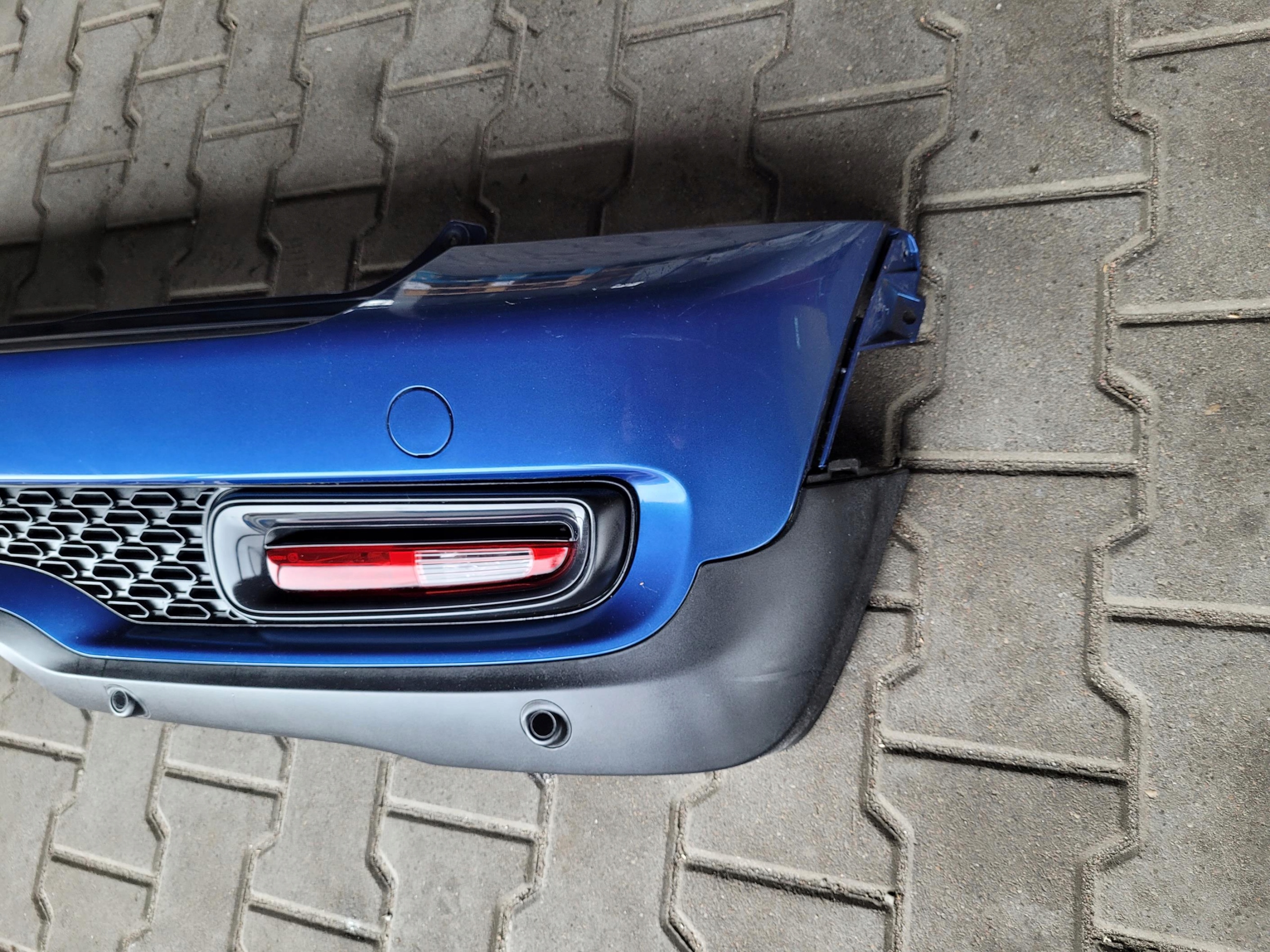 bumper rear part rear complete PDC A63 MINI COUPE Cooper SD R58