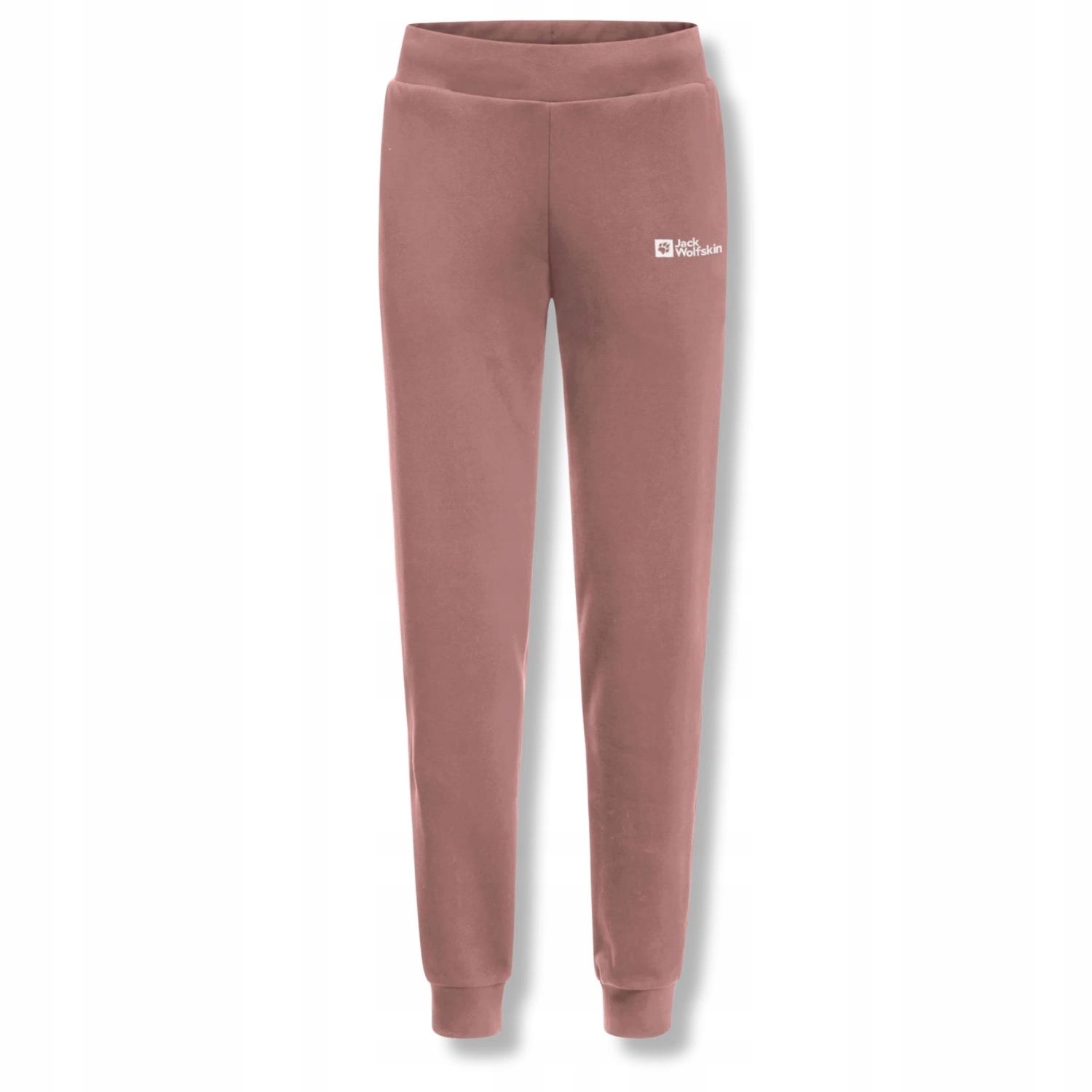 Dámské teplákové kalhoty Jack Wolfskin bavlněné prémiové růžové sportovní Xs