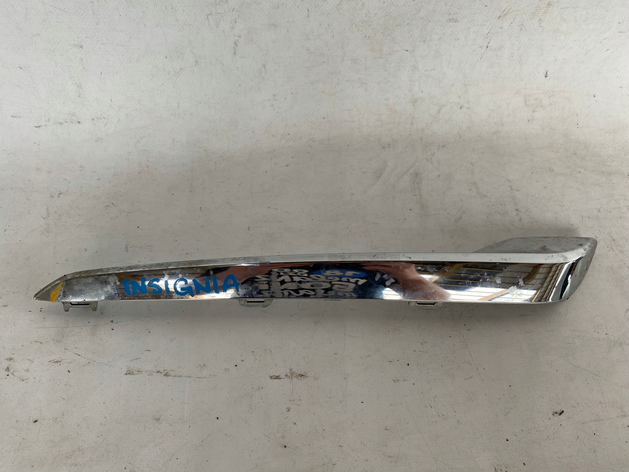 OPEL INSIGNIA B 17- moulding CHROM GRILLA grille left 13491190