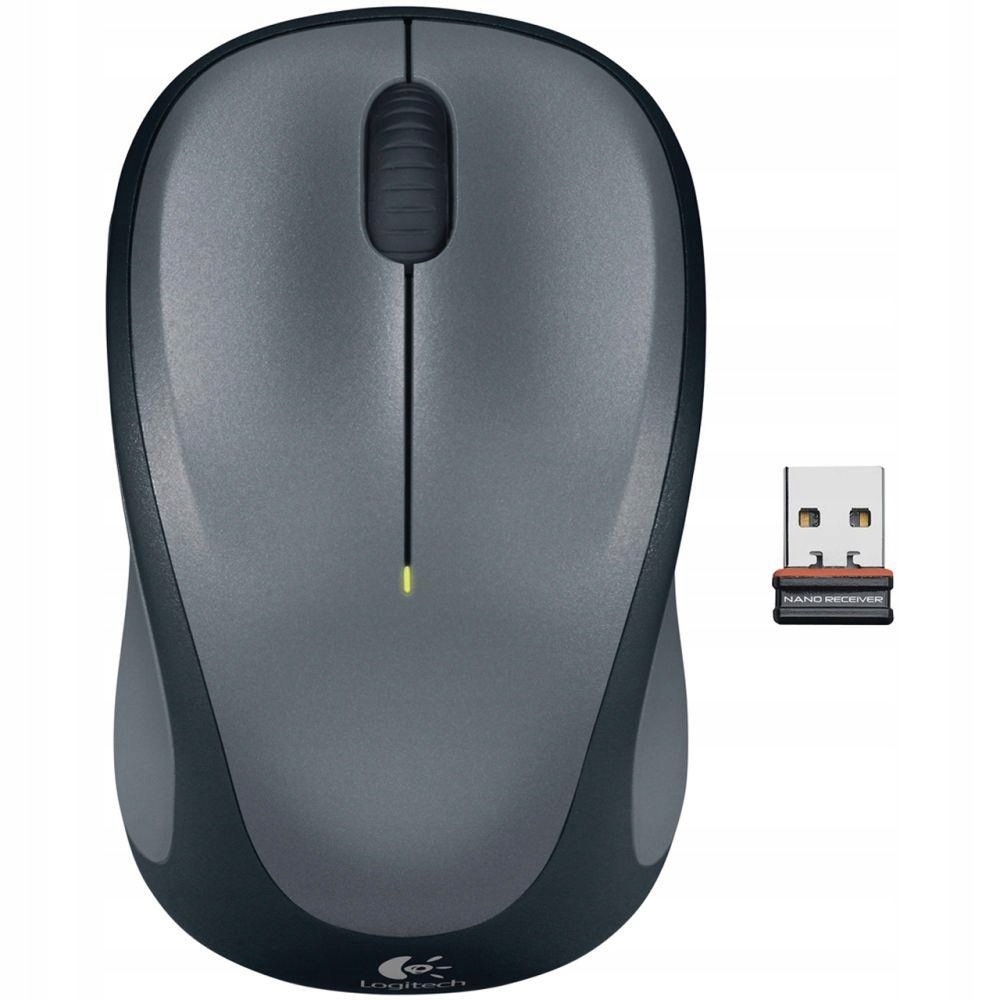 Logitech Mysz Bezprzewodowa M235 Do Komputera Laptopa Z Czujnikiem