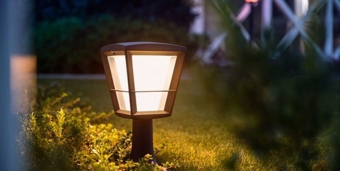 PHILIPS HUE Lampa zewnętrzna ogrodowa Econic LED Wysokość produktu 32.2 cm