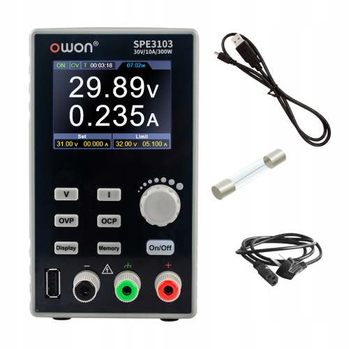 SPE6102 programowalny zasilacz laboratoryjny 200W 60V 10A DC Owon