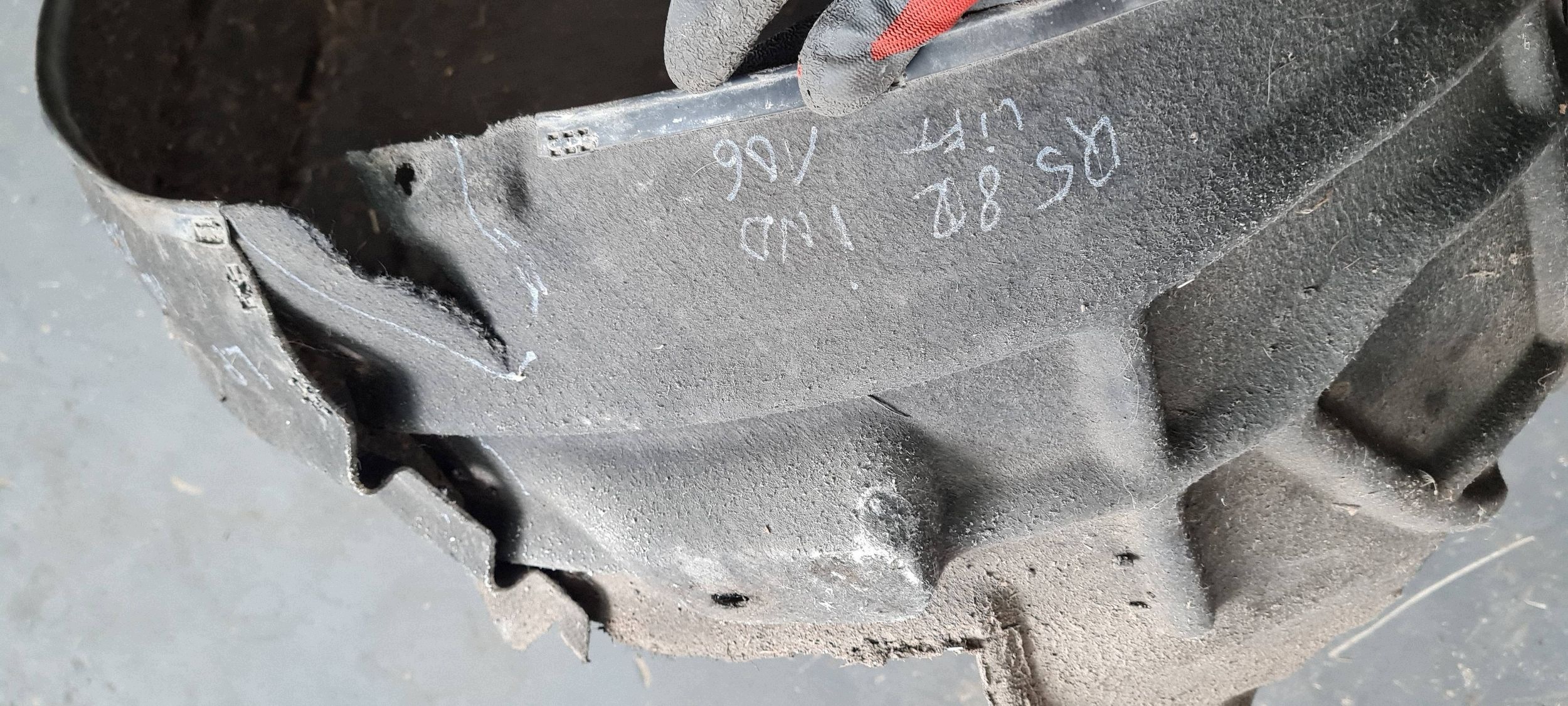 Q5 8R SQ5 LIFT mudguard left left front MATERIAL ORG 8R0821171L