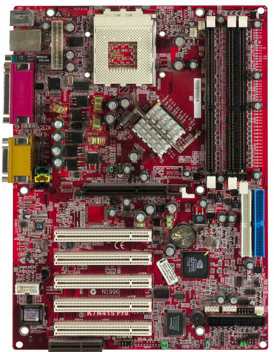 Msi K7N415 Pro MS-6373 patice 462 Ddr Pci Agp Atx