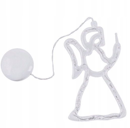 

Dekoracja w okno świecąca Led Anioł