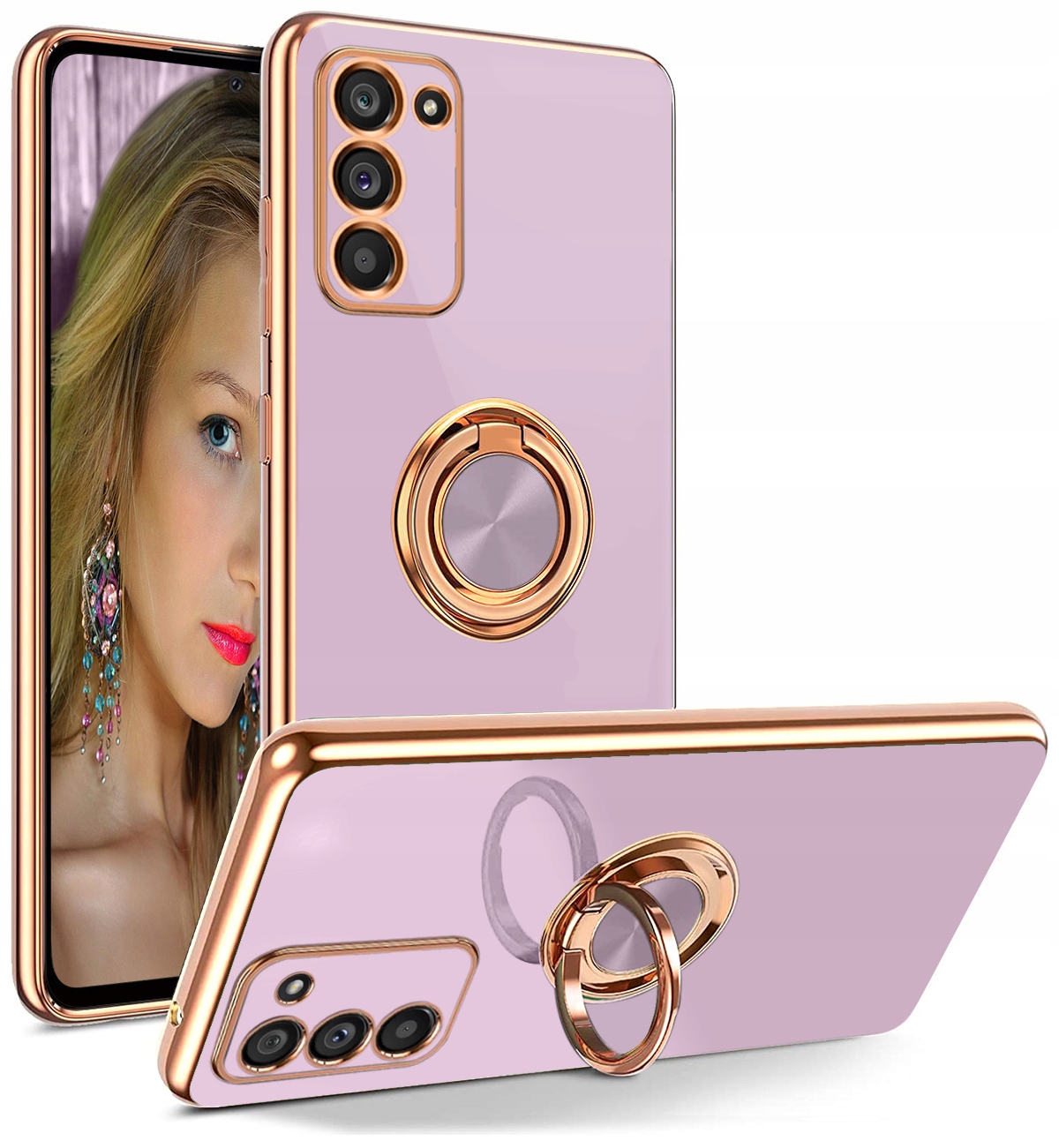 

Etui do Samsung Galaxy S20 Fe Silicone Ring +Szkło